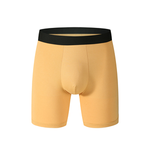 Calzoncillos tipo bóxer transpirables para hombre, ropa interior de tela suave que absorbe la humedad, cintura elástica, uso diario cómodo, diseño holgado - Product Image 5