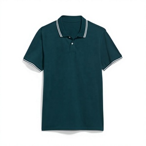 2026 Summer New Men's Striped Breathable Cotton Quick Dry for Shirt Business Casual <b>Short</b> Sleeve Back Neck Customized Printed - Product Image 3