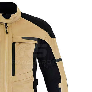 Chaqueta de Motocicleta de Cuero para Hombre, Transpirable, para Invierno, Equipo de Protección, Resistente, para Carreras, Ropa de Calle, Calidad Premium, Corte Ajustado - Product Image 4