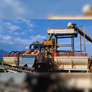 Système de lavage et d'essorage de sable haute performance avec classificateur à roue à godets Hailstone – Pour le traitement des matériaux fins – Fabriqué en Inde - Product Image 2