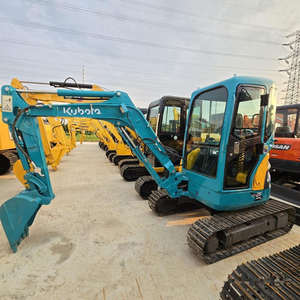 Mini-excavatrice sur chenilles Kubota U25 de 2,5 tonnes d'occasion du Japon, de qualité supérieure, en stock pour la vente en gros - Product Image 1