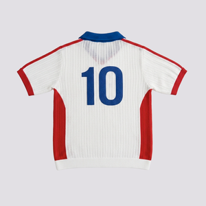 Camiseta de Fútbol de Punto Personalizada por Sublimación de Primera Calidad para Mujer, Tejido de Malla de Secado Rápido, Camiseta Deportiva de Fútbol 100% Poliéster - Product Image 3