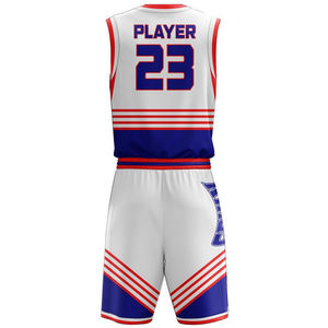 Uniforme de Baloncesto sin Mangas, 100% Poliéster, Personalizado, Transpirable, de Secado Rápido, con Diseño Liso Teñido, Servicio OEM/ODM, para Todas las Temporadas - Product Image 3