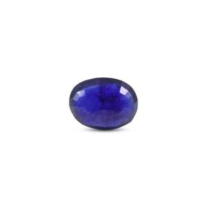 Loose 7.7 Carat Blue Sapphire Oval Cut Gemstone for Fine Jewelry - Product Image 2