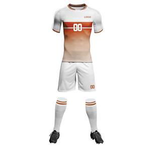 Customized Soccer Shirt Wear Football Kit Quick Drying Football Shirt Football Uniforms Set Sublimated Blue Soccer Jersey - Product Image 2