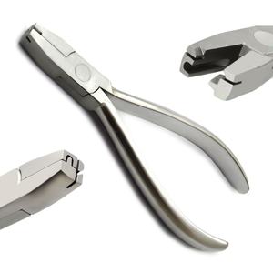 Pince de pliage et de formage de fils pour attaches Nance, équipement dentaire orthodontique, certifiée CE, en acier, par Blush surgical - Product Image 4