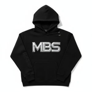 Sudadera con Capucha Personalizada con Logotipo, Estilo Urbano, Impresión 3D en Relieve, MBS, Sudadera Extra Grande de Felpa para Hombre, Estilo Hip Hop, Algodón - Product Image 1