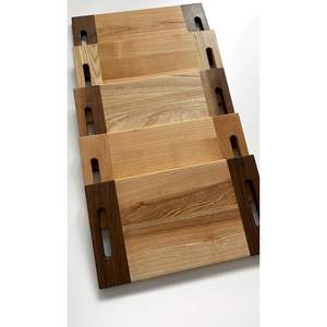 Planche à découper en bois d'acacia élégante et écologique de qualité supérieure, durable pour couper les légumes, les fruits et les aliments dans la cuisine - Product Image 1