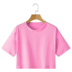 Haut pour femme en coton biologique, qualité supérieure, doux, anti-boulochage, respirant, vêtement de mode, fabricant de marque privée, directement de l'usine - Product Image 6