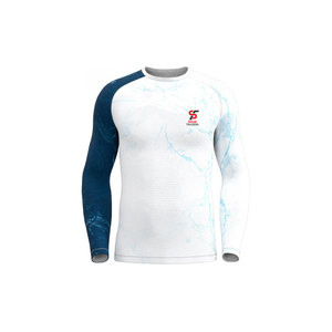 Haut de sport à manches longues Solid Trader de qualité supérieure, séchage rapide, élastique, protecteur, respirant, équipement de fitness, Rash Guard - Product Image 1