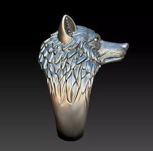 Exclusive 925 Sterling <b>Silver</b> Wolf <b>Ring</b> Wild Animal Face Bold Designer <b>Men</b> Women Jewelry <b>Ring</b> - Product Image 3