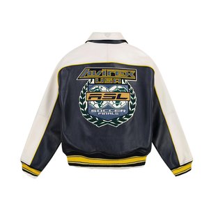 Chaqueta de Cuero AVIREX para Hombre, Estilo Urbano, Alta Calidad, Chaquetas de Cuero AVIREX para Hombre / Personalizadas, Impermeables para Exteriores - Product Image 2