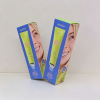 Boîte à double insert avec pelliculage mat, impression couleur intégrale, emballage pour fabricants de produits cosmétiques et de soins de la peau