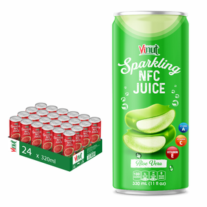 Boisson gazeuse à l'aloe vera 330 ml, boisson gazeuse, OEM ODM Marque privée, Fabricant de boissons - Product Image 1