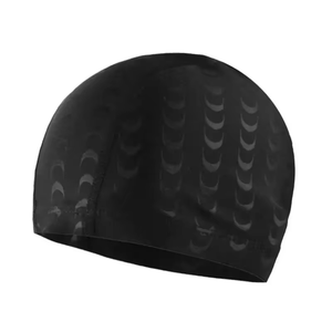 Bonnet de bain en nylon pour hommes et femmes, bonnets de bain élastiques imperméables, protègent vos oreilles, essentiels pour l'entraînement familial à la natation - Product Image 5