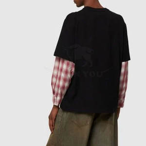 Camiseta de Doble Capa Hecha en Pakistán para Hombre, con Tela Ligera y Suave al Tacto, Ropa Urbana, Venta en Línea - Product Image 6