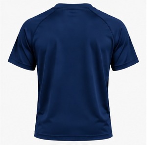 Camiseta de Manga Corta Azul Marino para Hombre, Corte Regular, Cuello Redondo, Secado Rápido, Estampada, Informal, de Index Apparel - Product Image 3