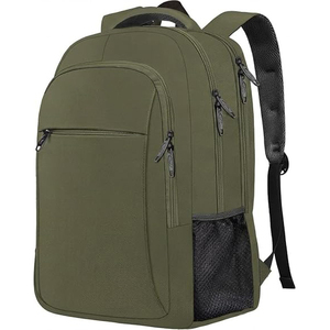 Mochila Escolar de Tela de Poliéster Resistente con Compartimento Acolchado para Portátil, Múltiples Compartimentos y Panel Trasero de Malla Transpirable - Product Image 6