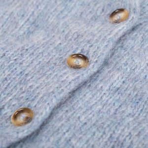 High Quality Custom Round 4-Hole Buffalo Horn Animal Style Durable <b>Handmade</b> Sewing Buttons for <b>Clothes</b> Shirt Suit - Product Image 6