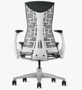 NUEVA Silla de Oficina Moderna de Acero Inoxidable Pulido FAV Millers Aerons Onyxs - Product Image 4