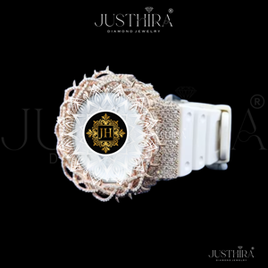 Reloj de Pulsera Thorn Bezel Classic con Diamantes de Moissanita y Cuarzo, de Acero Inoxidable, Estilo Casual y de Negocios para Hombre, Disponible para la Venta - Product Image 2