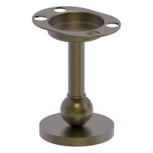Bathroom Accessories Decorative Brass <b>Toothbrush</b> <b>Holder</b> Free Standing Rust Resistance Durable Gold Color Tooth brush Stand - Product Image 2