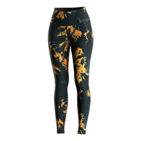 Leggings de yoga taille haute pour femmes avec broderie de logo personnalisé, en Spandex/Polyester, grandes tailles, vêtements de sport, fournisseur OEM