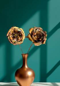 Ensemble de seaux à fleurs en métal style ferme, accent décoratif rustique pour un charme campagnard charmant - Product Image 6