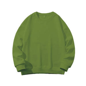 เสื้อสเวตเชิ้ตคอกลมแบบยูนิเซ็กซ์ ผ้าฝ้าย 100% สีพื้น ผ้าถักแบบวอช ทอจากวัสดุรักษ์โลก ระบายอากาศได้ดี เหมาะสำหรับใส่ลำลองในฤดูหนาว - Product Image 3