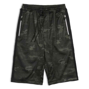 กางเกงขาสั้นออกกำลังกายผ้าฝ้ายแบบกำหนดเองขายส่งสำหรับผู้ชาย แห้งเร็ว กันน้ำ ชุดกีฬาฟิตเนส พิมพ์ชื่อทีมได้ - Product Image 2