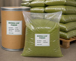 Polvo de Hoja de Moringa Orgánica Premium, Superalimento 100% Natural a Granel, Terra Bio Naturals Pvt Ltd, Tamil Nadu, India, Vida Útil de 2 Años - Product Image 2