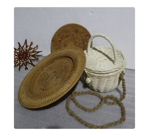 ผู้ส่งออกเวียดนามผลิตตะกร้าหวายสำหรับผู้ซื้อต่างประเทศที่ต้องการระดับการผลิตที่สม่ำเสมอ - Product Image 3