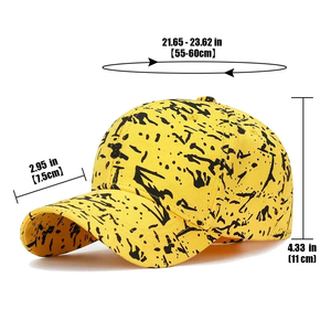 Nouvelle Casquette de Baseball Unisexe Tendance Style Graffiti pour Jeunes, Hommes et Femmes, Protection Solaire, Décontractée, Sportive, Classique, Visière, Type Trucker - Product Image 5