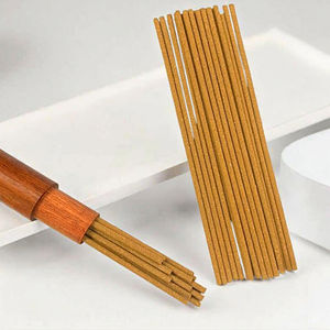 Práctico Mini Quemador de Incienso de Madera de Ébano para Aromaterapia en Interiores, Incienso de Agarwood con Aroma a Jengibre para Uso Religioso - Product Image 2