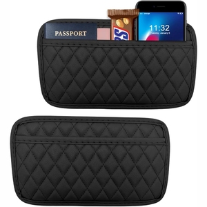 Pochette en cuir véritable faite à la main, logo personnalisé, petite pochette de luxe pour maquillage et bijoux, sac de rangement de voyage, mini porte-monnaie pour femmes et hommes - Product Image 2