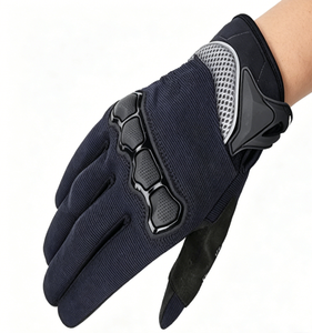 Guantes de Ciclismo de Cuero con Logotipo Personalizado, Diseño de Medio Dedo, Ligeros, de Verano, de Alta Calidad, para Hombre - Product Image 6