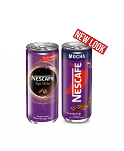 Nescafé Mocha 2026 con Cafeína, NUEVO ESTILO, Lata Metálica, Listo para Beber, con Crema Cremosa, Sabor a Chocolate, Mezcla de Café Instantáneo de Primera Calidad - Product Image 1