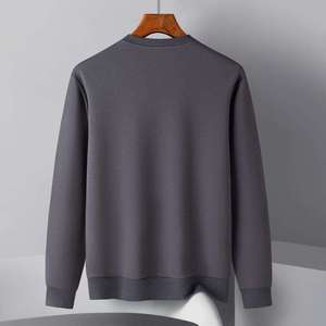 Unisex Classic Crewneck Sweatshirt Autumn Polyester/Cotton Blend Casual Regular Fit Solid <b>Pullover</b> <b>for</b> <b>Men</b> Women Quick Dry - Product Image 5