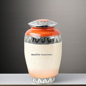 Esthétique Métal Crémation Cendres Urne Commémorative Nouvelle Couleur Bocaux à Souvenir Style Américain Adulte Funérailles Décoratif Urnes à Souvenir - Product Image 5