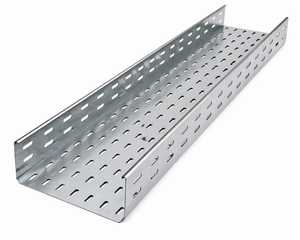 Bandeja Portacables Perforada de Hierro Galvanizado |   Fabricante de Bandejas para Cables de Acero Suave |   Cable para Construcción de Redes Eléctricas Industriales - Product Image 2