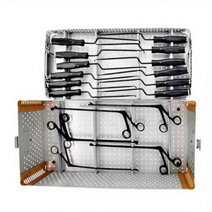 Juego de Instrumentos para Cirugía General de Columna Lumbar, Manuales, Certificados ISO/CE, Clase I, Instrumentos de Acero Inoxidable Alemán de Primera Calidad - Product Image 6