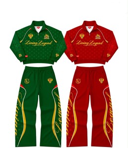 Factory Solid Vintage Windbreaker Full Zip Jacket Baggy <b>Pants</b> Streetwear Retro 90s Sportswear Unisex Zip Quick Dry Tracksuit Set - Product Image 1