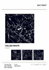 Carreaux de porcelaine Visionary Shine haute brillance 600x600 mm (24x24 po) – Finition contemporaine pour sols et murs, idéale pour les projets urbains intelligents - Product Image 3