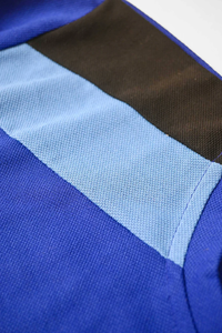 T-shirt SOSH 4 pour homme, col rond, épaules contrastées - Product Image 3