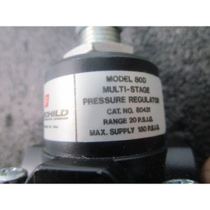 Régulateur de pression multi-étages Fairchild modèle 80D - Équipements et pièces semi-conducteurs d'occasion fiables à l'échelle mondiale - Product Image 6