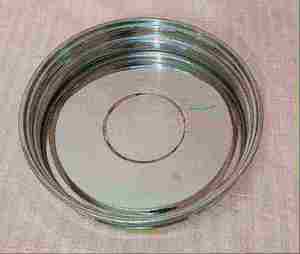 PREMIUM COMMERCIAL STAINLESS STEEL COMMUNION TRAY SET 33 CUPS CENTER BREAD <b>PLATE</b> MIRROR FINISH DURABLE CHURCH USE - Product Image 4