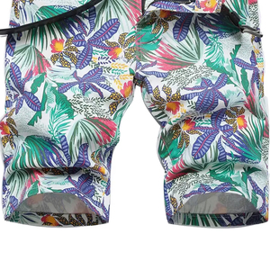 Pantalones Cortos de Verano para Hombre, Corte Relajado, Ajustados, Cómodos, de Mezcla de Algodón Suave, para Actividades al Aire Libre y Uso Diario, de Secado Rápido, para la Playa - Product Image 3