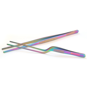 Professional Chef Tweezers Used for Chef Plating and Useful for Chefs 5 Piece Culinary Plating Set Stainless Steel Kitchen - Product Image 4