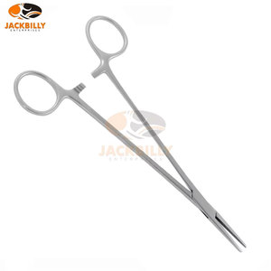 Pince à artères droite Halsted Premium 18,0 cm, manuelle, en acier inoxydable, instrument chirurgical de serrage et d'hémostase, certifiée CE - Product Image 5