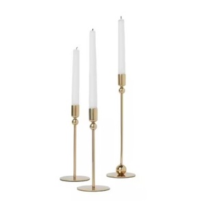 Brass <b>Candle</b> Stand Wedding Decor Metal <b>Tall</b> Vintage Taper Gold <b>Candle</b> Holder Stand Handmade High Quality - Product Image 4